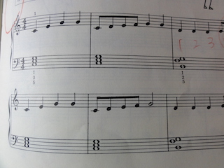 バーナム ピアノ教室 おけいこ