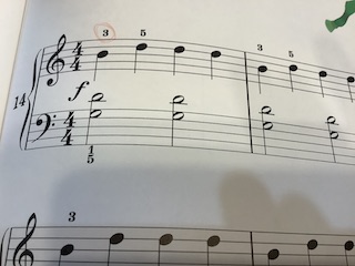 音読みのツケ　保谷ピアノ教室