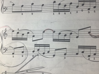 バッハ2声 保谷ピアノ教室