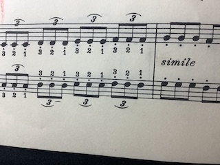 速いスタッカート　保谷ピアノ教室