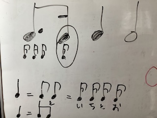 付点8分音符 保谷ピアノ教室