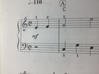 弾き始め　保谷ピアノ教室