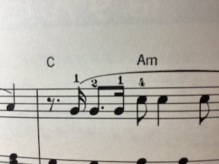 指番号　保谷ピアノ教室